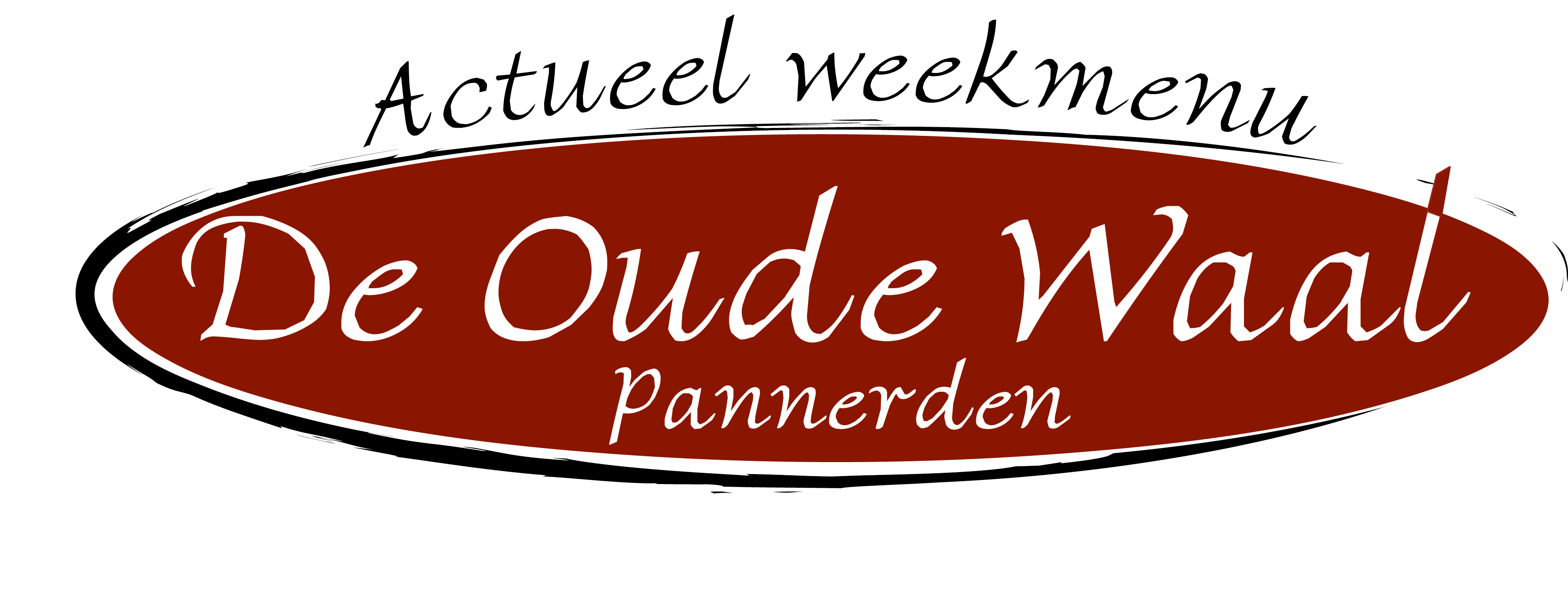 De Oude Waal actueel weekmenu rood